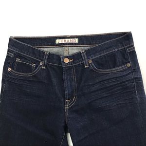 J BRAND The Straight Leg Stretch Blue Jeans Sz 28